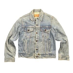 Vintage Levi’s Denim Trucker Jean Jacket 42R 80s 90s USA Made